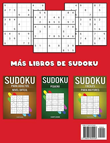 Fácile Sudoku Para Niños: 200 Sudoku Fáciles con Soluciones y Instrucciones - Large