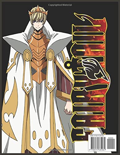 Fairy Tail: Amazing Fairy Tail Coloring Book For Stress Relieving, Relaxation And Having Fun With All Characters