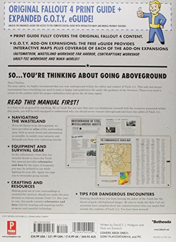 Fallout 4: Game of the Year Edition: Prima Official Guide