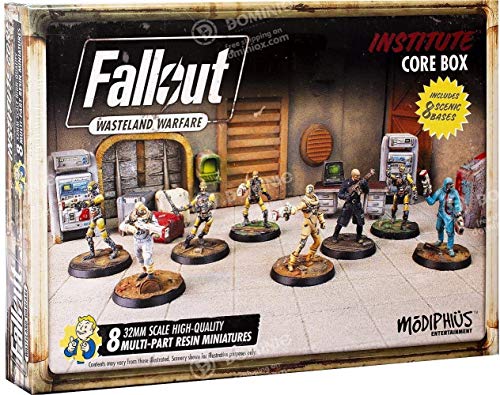 Fallout Wasteland Warfare Institute Core Box Juego de miniaturas