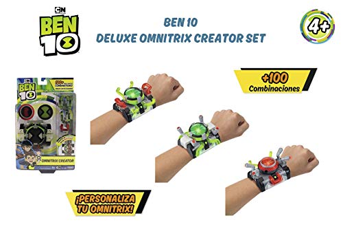 Famosa-BEN51111 Ben 10 Deluxe Omnitrix Creator Set, Color Mixto (BEN51111)