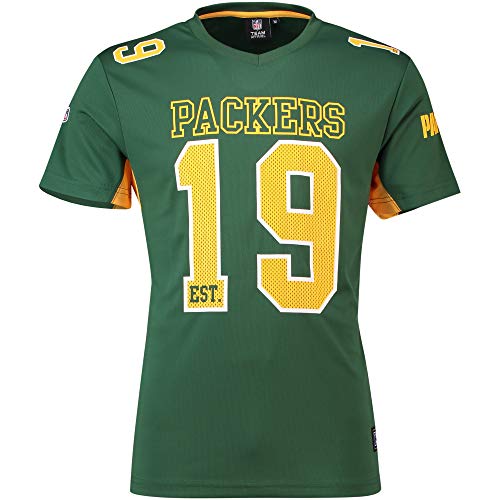 Fanatics Green Bay Packers T Shirt NFL Fanshirt Jersey American Football Gr?n - L