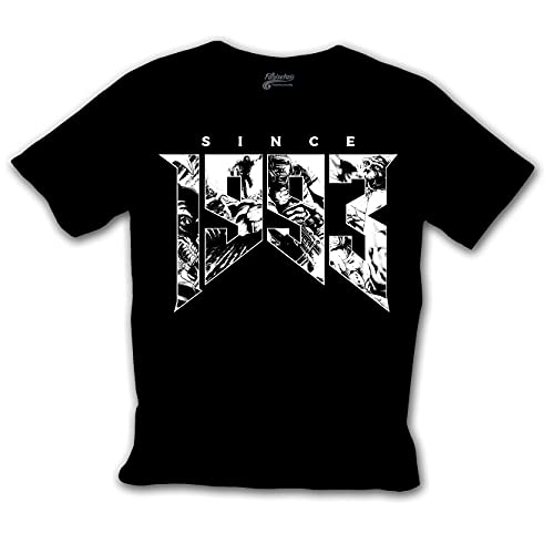 Fanisetas - Camiseta 1993 - Doom Slayer - Camisetas Retro - Videojuegos (M)
