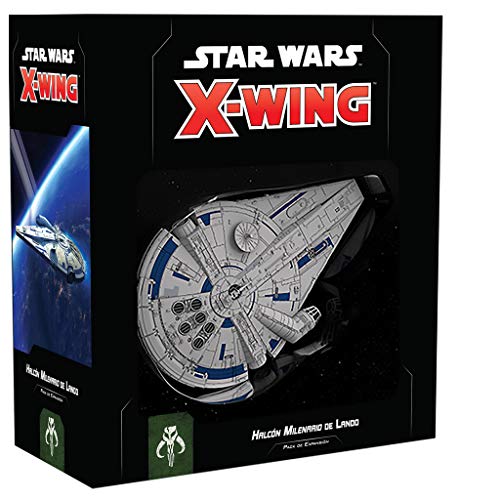 Fantasy Flight Games- Star Wars SW X-Wing 2.0 - Halcón Milenario de Lando - Español, Multicolor (SWZ04ES)