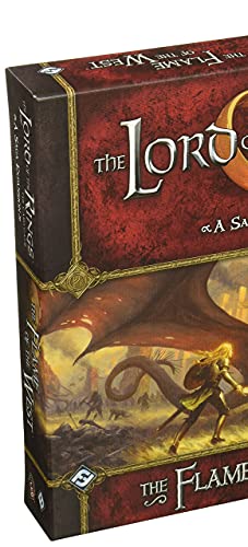 Fantasy Flight Games The Lord of The Rings: The Card Game - The Flame of The West Expansion - English