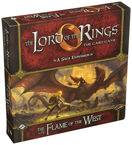 Fantasy Flight Games The Lord of The Rings: The Card Game - The Flame of The West Expansion - English