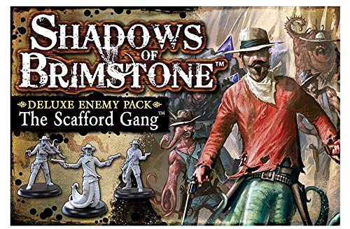Fantasy Flight Games- The Scafford Gang – Paquete Enemigo Lujoso: Sombras de Azufre Exp, Multicolor (Flying Frog Productions FBA_FYF07DE02)