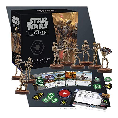 Fantasy Flight Games Wars Legion: B1 Battle Droids Unidad Expansión, FFGSWL49