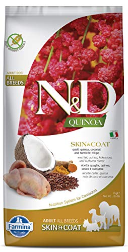 Farmina - Farmina – Natural & Delicious Quinoa Skin & Coat Quail Grain Free 7 kg