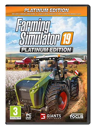 Farming Simulator 19 Platinum Edition PC DVD [Importación inglesa]