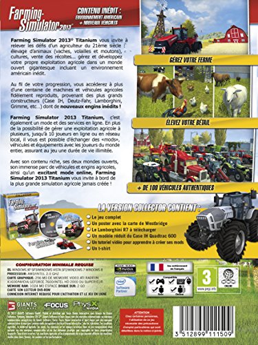 Farming Simulator 2013 Edition Titanium Collector [Importación Francesa]