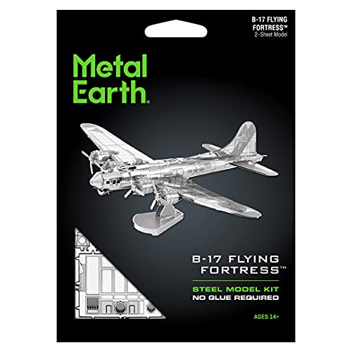 fascinations Metal Earth - Maqueta metálica Avión B-17 Flying Fortress