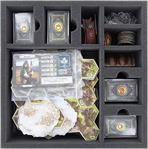Feldherr Storage Box LBBG075 para Tarjetas de Juego y Accesorios de Juegos de Mesa III