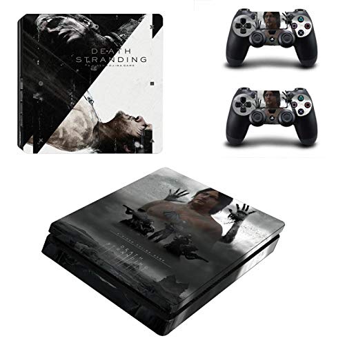 FENGLING PS4 Slim Skin Sticker Calcomanía de Vinilo para Consola y Controlador PS4 Slim Skins Stickers Vinilo