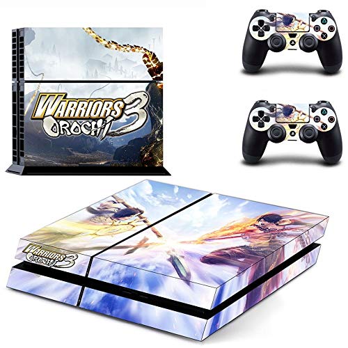 FENGLING Warriors Orochi 3 Ps4 Skin Sticker Calcomanía para Playstation 4 Consola y 2 Controladores Skin Ps4 Sticker Accesorio de Vinilo