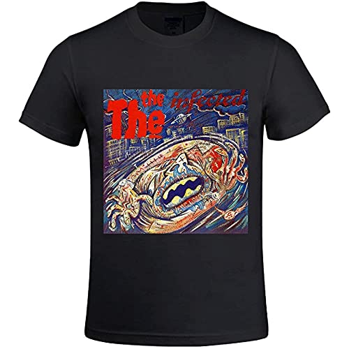 FENGSHAN The The Infected Sport T Shirt for Men Crew Neck XXXX-L Black XL