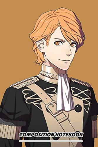 Ferdinand Fire Emblem Three Houses Notebook: (110 Pages, Lined, 6 x 9)
