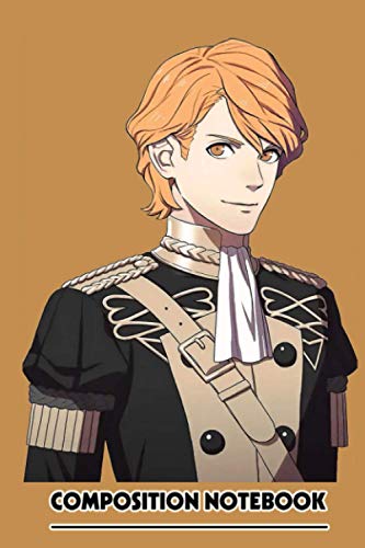 Ferdinand Fire Emblem Three Houses Notebook: (110 Pages, Lined, 6 x 9)