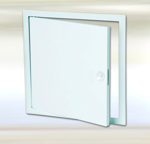 FF Systems España | Trampillas metalicas |Puerta de inspeccion todos los tamaños | Placa metálica para pared | Puerta de contadores | Compuerta de revision con cerradura cuadradillo blanco 50 x 30 cm