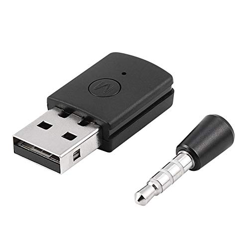 Fictory Mini USB 4.0 Adaptador Bluetooth/Receptor Dongle y transmisores compatibles con PS4 Adaptador Playstation Adaptador inalámbrico Receptor Dongle