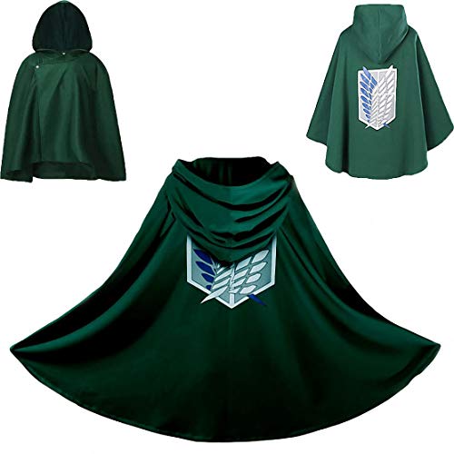 健康ミネラルむぎ茶 Fiesta de Cosplay de Disfraces de Anime Shingeki No Kyojin Wings of Freedom Cape Abrigo Sudaderas con Capucha Chaquetas