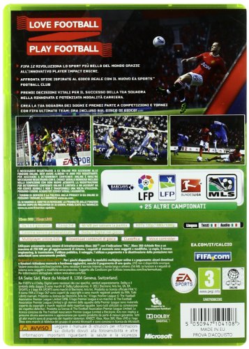 FIFA 12 [Importación italiana]