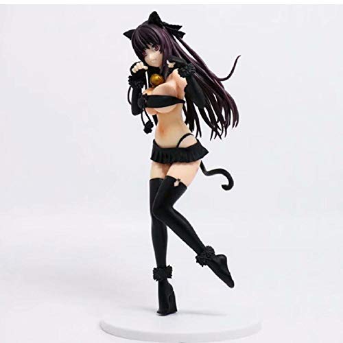Figura De Animeanime Ao No Kanata No Four Rhythm Tobisawa Misaki Cat Ear Ver PVC Figura De Acción De Juguete Anime Figura Modelo Juguetes 23Cm