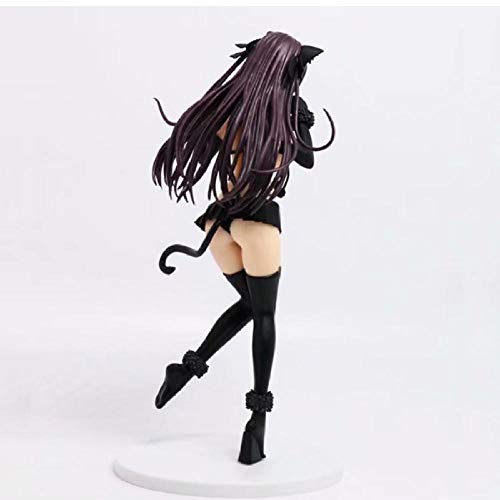 Figura De Animeanime Ao No Kanata No Four Rhythm Tobisawa Misaki Cat Ear Ver PVC Figura De Acción De Juguete Anime Figura Modelo Juguetes 23Cm