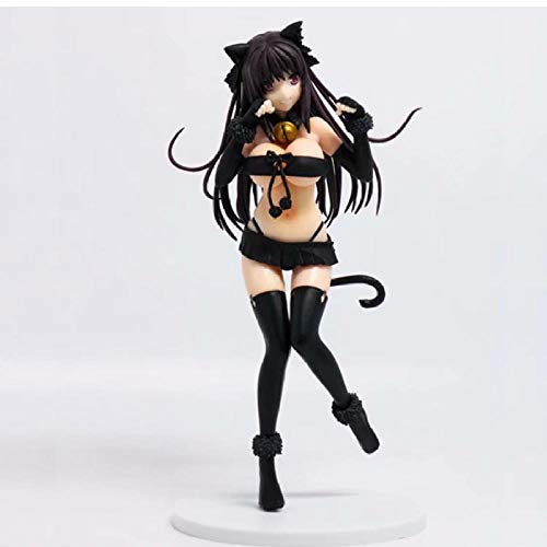Figura De Animeanime Ao No Kanata No Four Rhythm Tobisawa Misaki Cat Ear Ver PVC Figura De Acción De Juguete Anime Figura Modelo Juguetes 23Cm