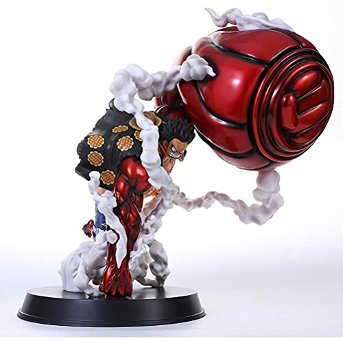 Figuras Anime, Una Pieza Figura de Acción Luffy Gear 4 Kong Gun Nueva Figura Wano Kuni Anime Mono D. Luffy Figura de acción Figura Nuevo Mundo Dibujos Animados PVC Estatua Muñeca Figurita Decoración