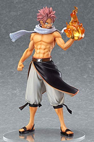 Figuras de Anime Anime Fairy Tail Etherious Natsu 1/7 Escala Brinquedos Natsu Dragneel PVC Anime Modelo Coleccionables Anime Regalos Juguetes Kits de Modelos