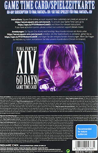 Final Fantasy XIV: A Realm Reborn - Pre-Paid Card [Importación Alemana]