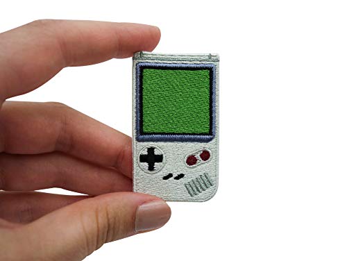 Finally Home Parche termoadhesivo de la Old School Game Boy, estilo vintage, retro