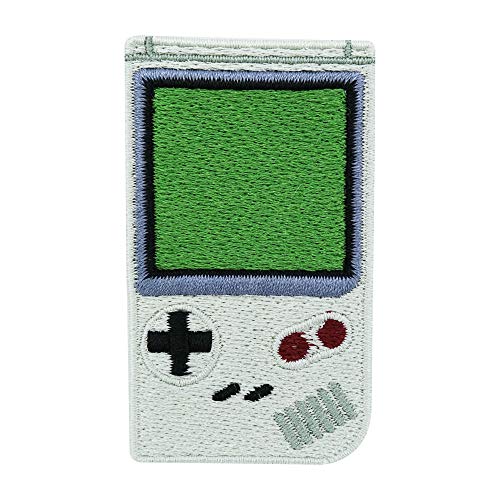 Finally Home Parche termoadhesivo de la Old School Game Boy, estilo vintage, retro