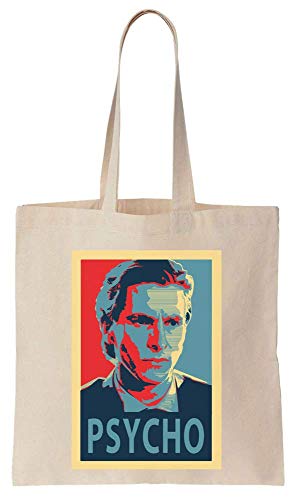 Finest Prints Hope Poster Psycho Cotton Canvas Tote Bag