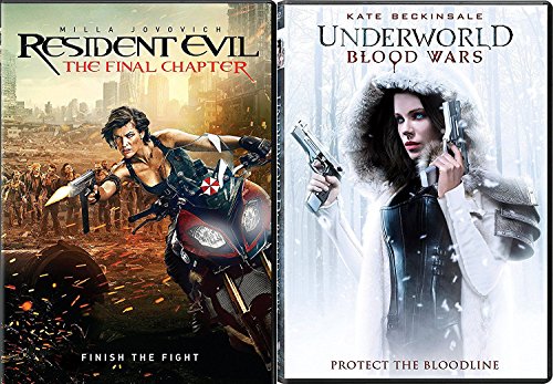 Finish the Fight Zombies Resident Evil Final Chapter & Vampires Blood Wars Underworld Lycans Protect the Bloodline