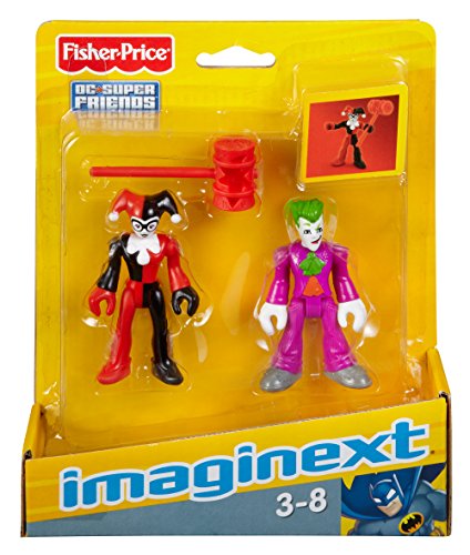 Fisher Price Imaginext DC Super Friends The Joker And Harley Quinn