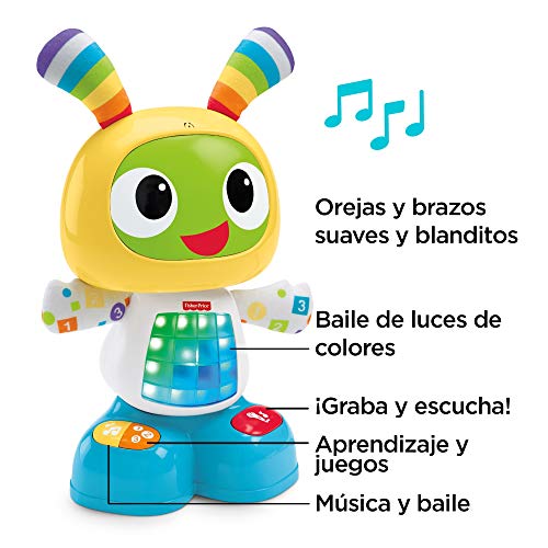 Fisher-Price - Robot Robi - robot de aprendizaje bebé - juguetes educativos - (Mattel CGV50)