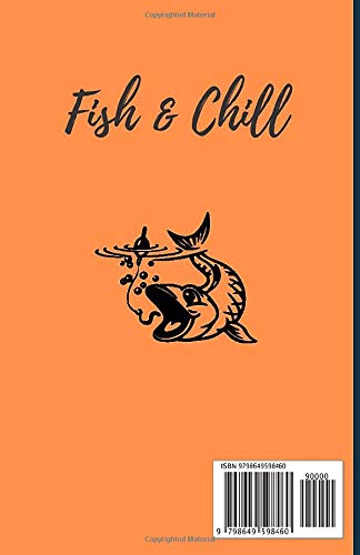 Fishing Notebook - (Cream White) - A Serious Fisherman Always Keep Record Fishing Trip Experiences & Weather Report Also: (5.5 * 8.5 inch)/ (21.59 x 13.97 cm) Fishing Log Book