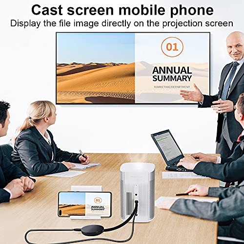 FITOYA Aparato para la conexión de, WiFi inalámbrico 1080P Mini Aparato Receptor HDMI TV Miracast DLNA Airplay para iOS/Android/Mac