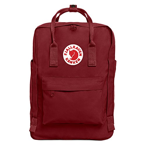 FJÄLLRÄVEN Kånken Laptop 15" Backpack, Unisex Adulto, ox Red, 40 x 28 x 16 cm, 18 L