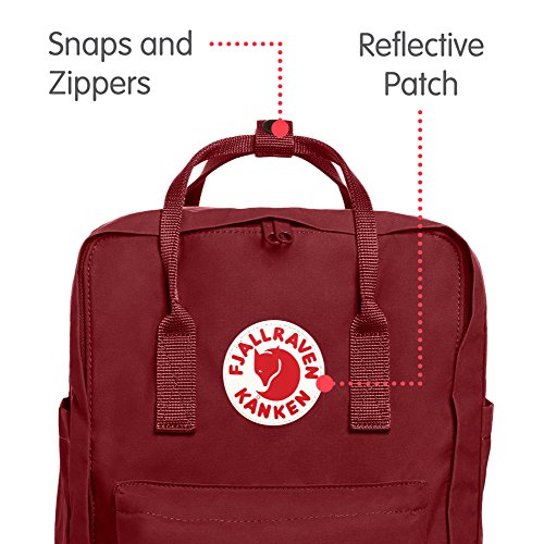 Fjallraven Kånken Laptop 17" Backpack, Unisex Adulto, ox Red, Talla Única