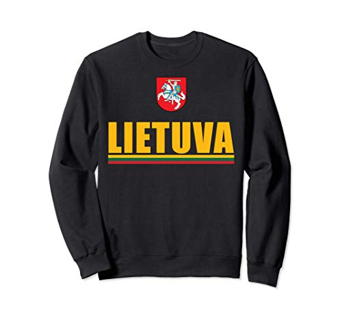 Flag Of Lithuania Shirt Lithuanian Lietuvos Herbas Souvenir Sudadera