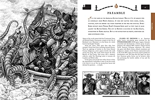 FLAMES OF FREEDOM Grim & Perilous RPG: Powered by Zweihander RPG