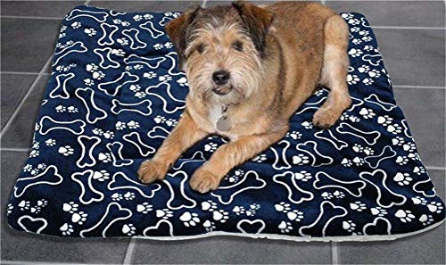 Flashing Suave Mascota Perro Cama Cálida Casa De Gato Manta Lavable para El Hogar Cojín De Cama Grande para Perro Colchón Perrera Suave Alfombra para Gatos Funda (Color : B, Size : 50X32cm)