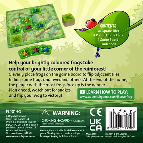 Flip over Frog Board Game