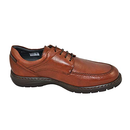 Fluchos | Zapato de Hombre | CRONO 9142 Salvate Libano Zapato Confort | Zapato de Piel | Cierre con Cordones | Piso Personalizado Fluchos Light