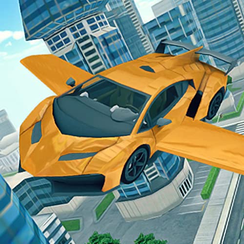 Flying Car Transporter 3D Games