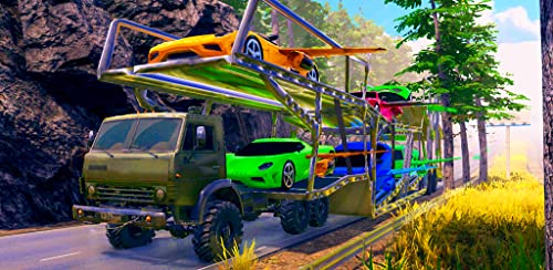 Flying Car Transporter 3D Games