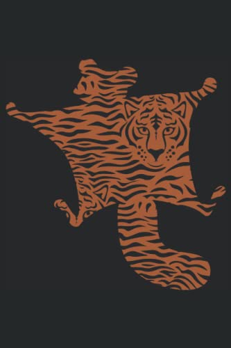 Flying Squirrel Tiger Skin Notebook: Journal Gift for Flying Squirrel Lover or animal lover. Wide Ruled Blank Lined paper. Journal, Diary, Notepad, ... Birthday, Christmas, Kids, men and Women.